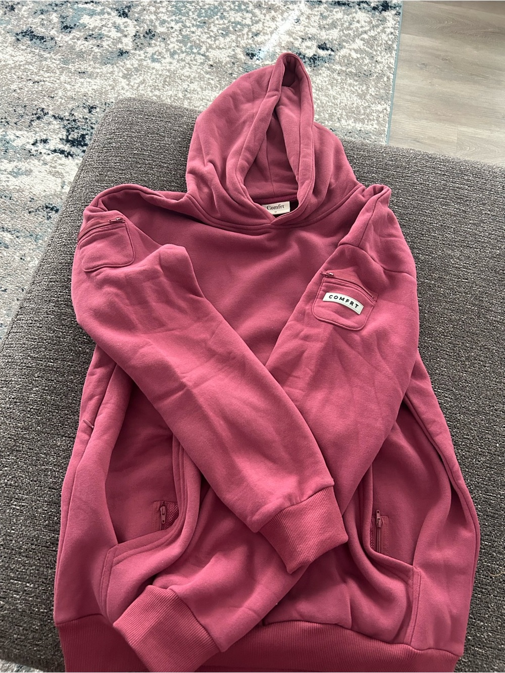 Comfort Travel Essentials Berry Hoodie